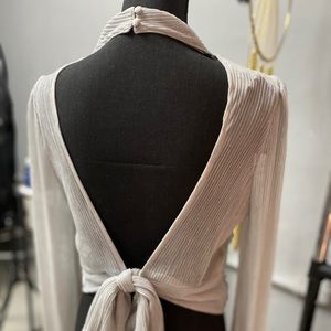 Open back Blouse